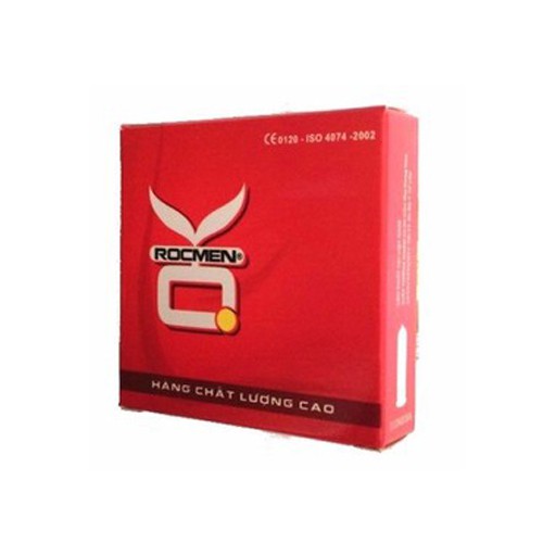 Bao cao su giá rẻ 3 chiếc Rocmen Không mùi, siêu rẻ siêu an toàn phòng tránh thai hiệu quả