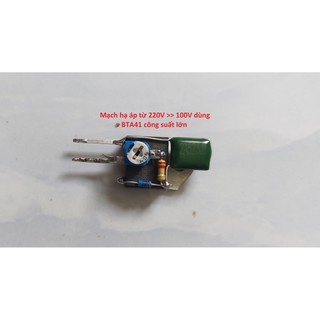 Mạch Cản, Mạch Hạ Áp 220v Xuống 110v Cho Máy Cắt, Máy Mài Nội Địa Nhật.