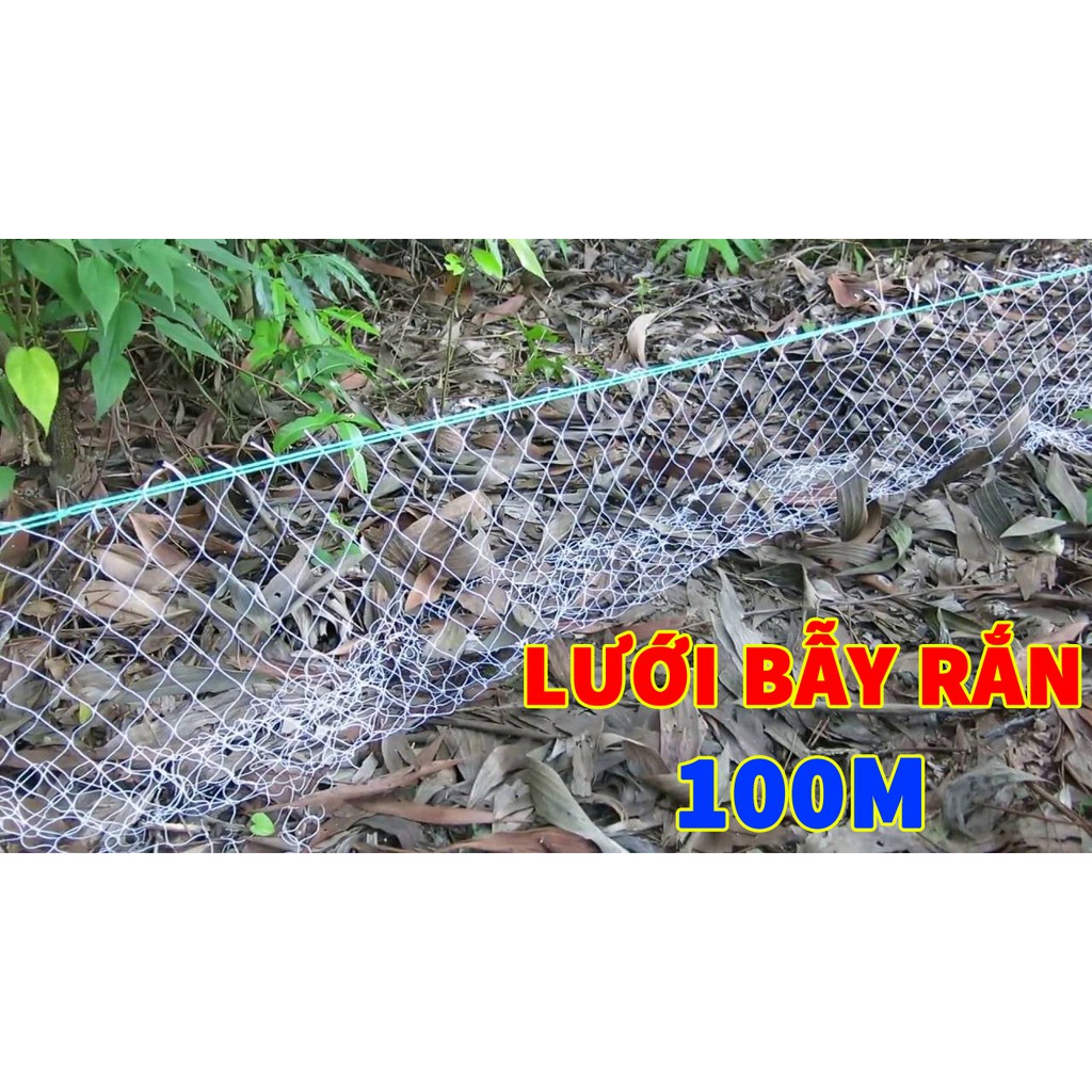Lưới bẫy rắn siêu nhậy mắt lỗ 4 phân. 1 tấm dài 10m