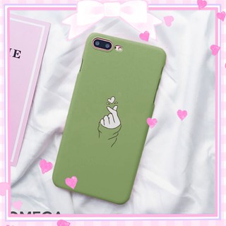 Ốp lưng in hình Tay thả tim cho Iphone