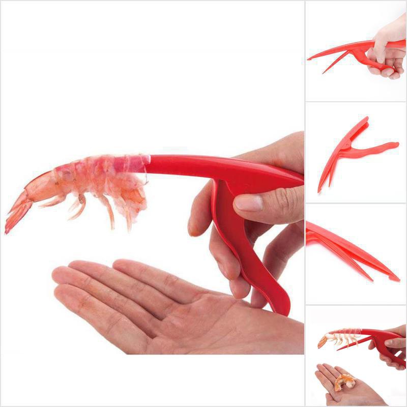 Dụng Cụ Lột Vỏ Tôm Cầm Tay Sáng Tạo Cho Nhà Bếp
