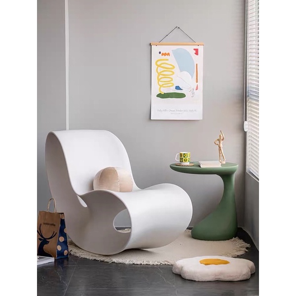 Bàn cafe Dolphin Table - Bàn góc sofa nhiều màu Bắc Âu