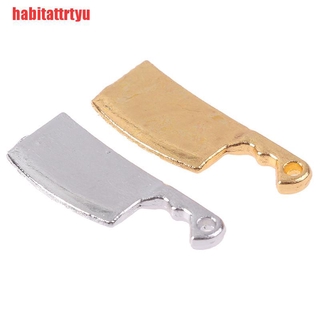 [habitattrtyu]1:12 Dollhouse Miniature Mini Metal Knife Model Kitchen Accessories T