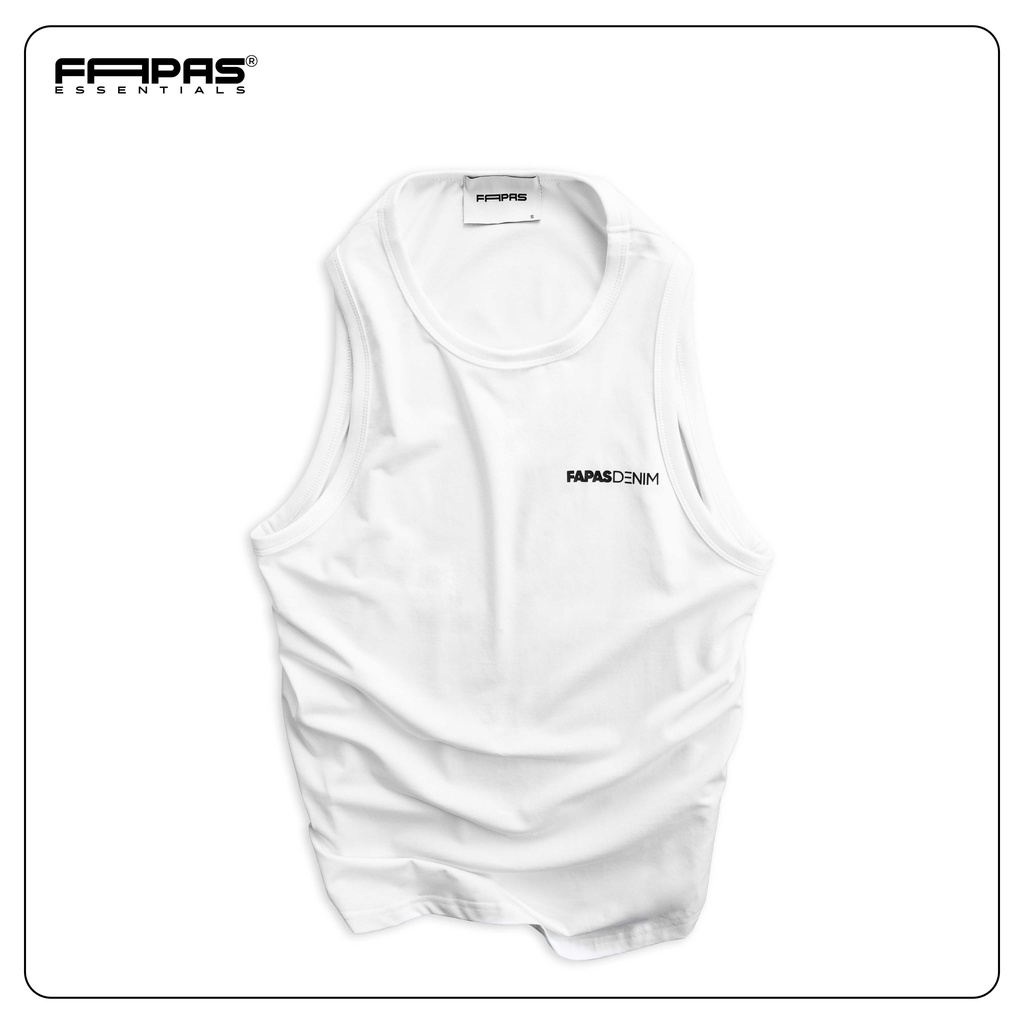 Áo Ba Lỗ Nam Ronnie Chất Vải Cotton Co Giãn Tốt Độ Thấm Hút Cao Cổ Tròn Phong Cách Basic  Form Chuẩn - FAPAS