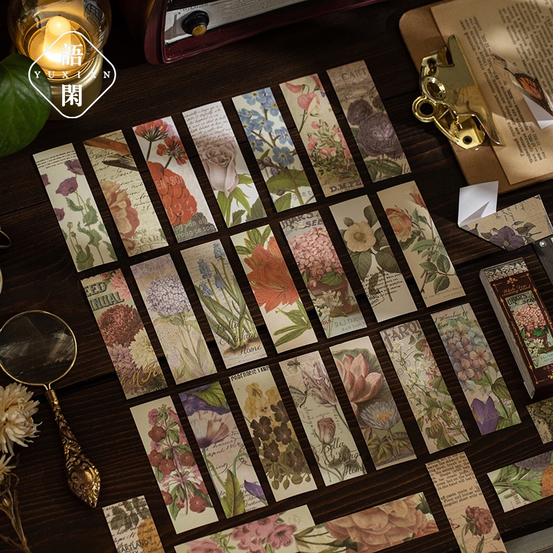 Sticker chủ đề vintage trang trí Scrapbook, sổ tay, vở - [ 118 ]