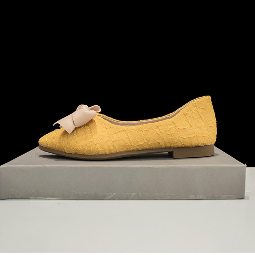Giày Búp Bê 𝑭𝑹𝑬𝑬𝑺𝑯𝑰𝑷 Giày Bệt Mũi Nhọn Đế 1,5cm Mềm Êm Chân Hot Trend MBS169 - MERY SHOES