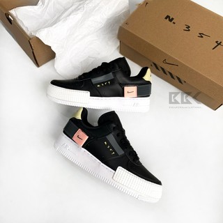 [Hàng cao cấp + Full Box + Tặng Tất] Giày A.F.1 Type Black Pink Tint n354