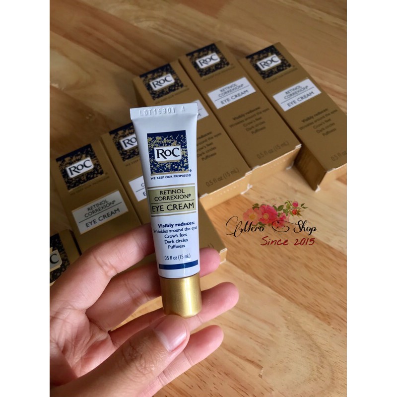 Dưỡng chống loã hoá da vùng mắt ROC