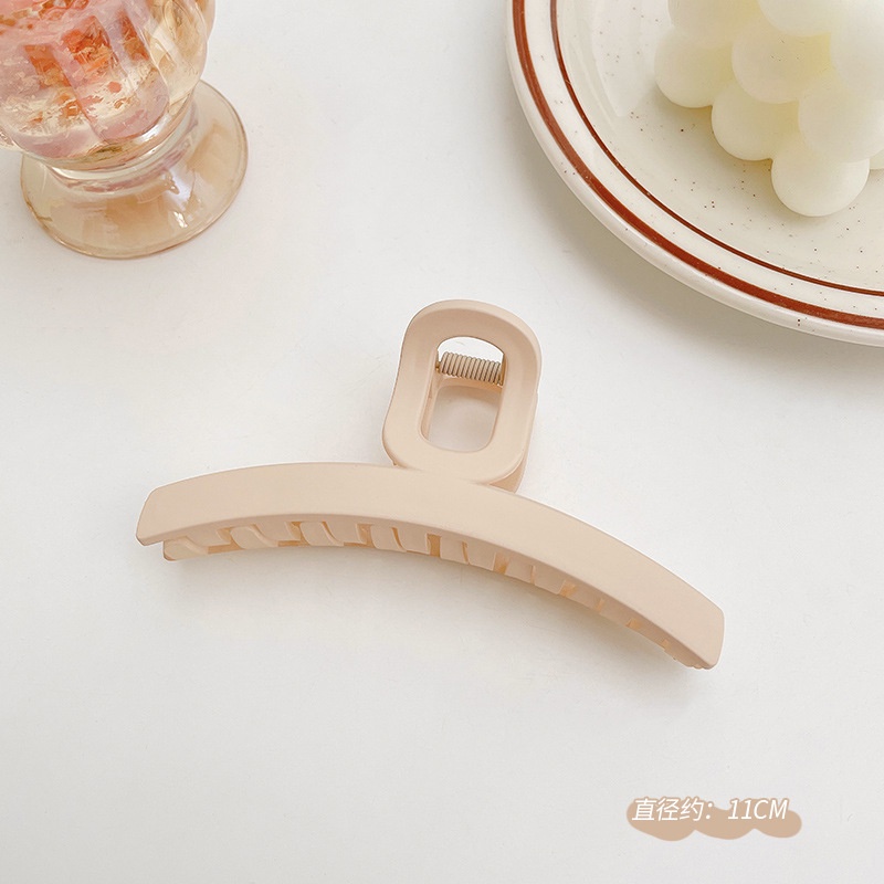 Kẹp tóc càng cua Hàn Quốc nữ đẹp hottrend nhám cỡ size lớn iLita cặp búi tóc dễ thương cào 10, 14 răng màu pastel
