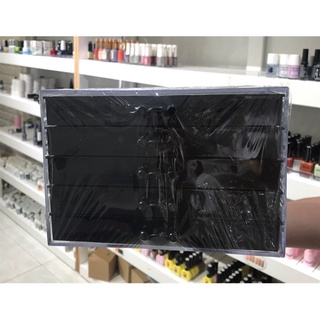 Hộp đựng đá 120 ô đen#phụ kiện nail#nail đẹp