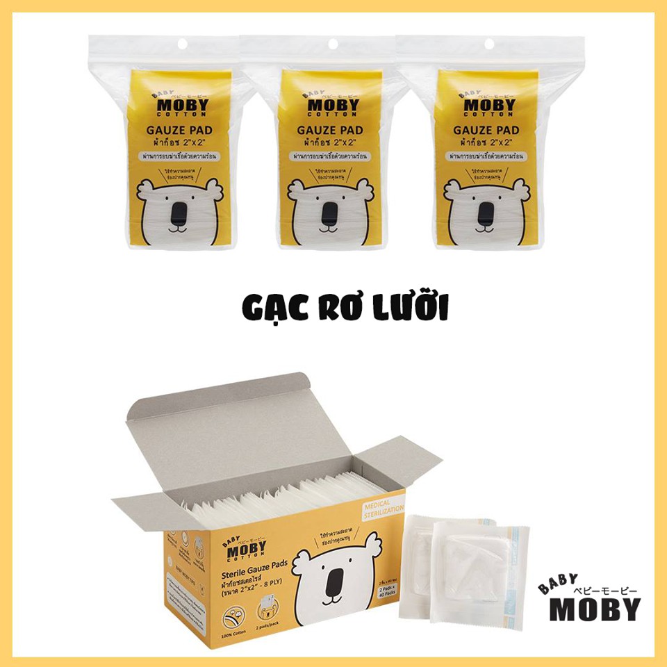 Rơ lưỡi Moby túi 50 miếng