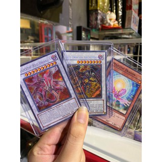 Lá bài thẻ bài Yugioh Combo Majestic Red Dragon - Secret Rare - Tặng bọc bài nhựa bảo quản