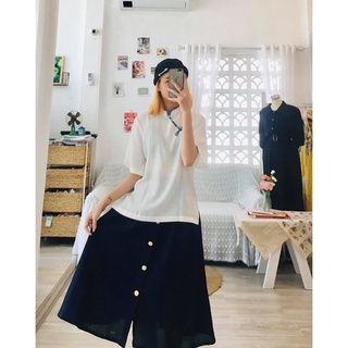 Áo sườn xám dáng suông
