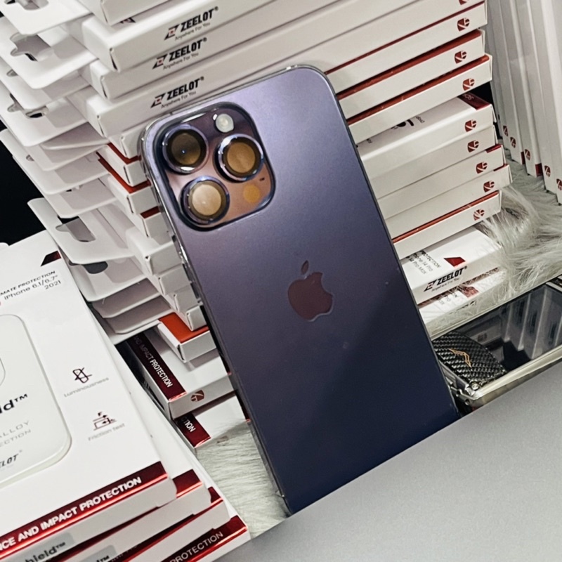 Kính Cường lực camera lens Zeelot chính hãng  cho điện thoại iphone14 14 plus 14 pro 14 promax