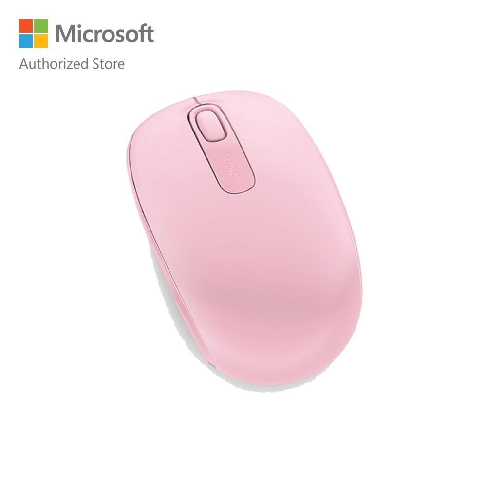 Chuột không dây Microsoft 1850 - Màu hồng phấn
