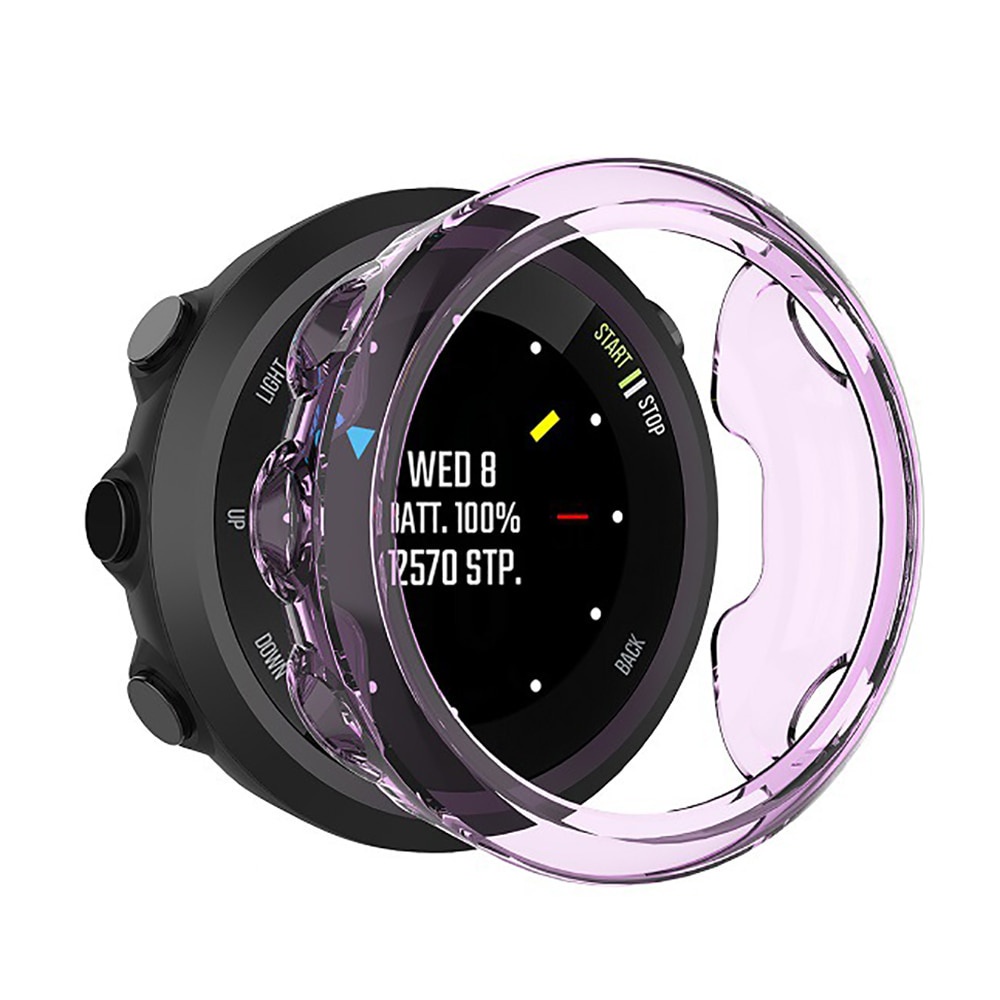 Ốp bảo vệ bằng tpu mềm + kính cường lực cho đồng hồ thông minh Garmin Forerunner 45 2 + 1