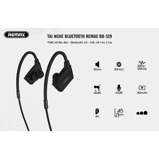 Tai nghe Remax Bluetooth RB-S19