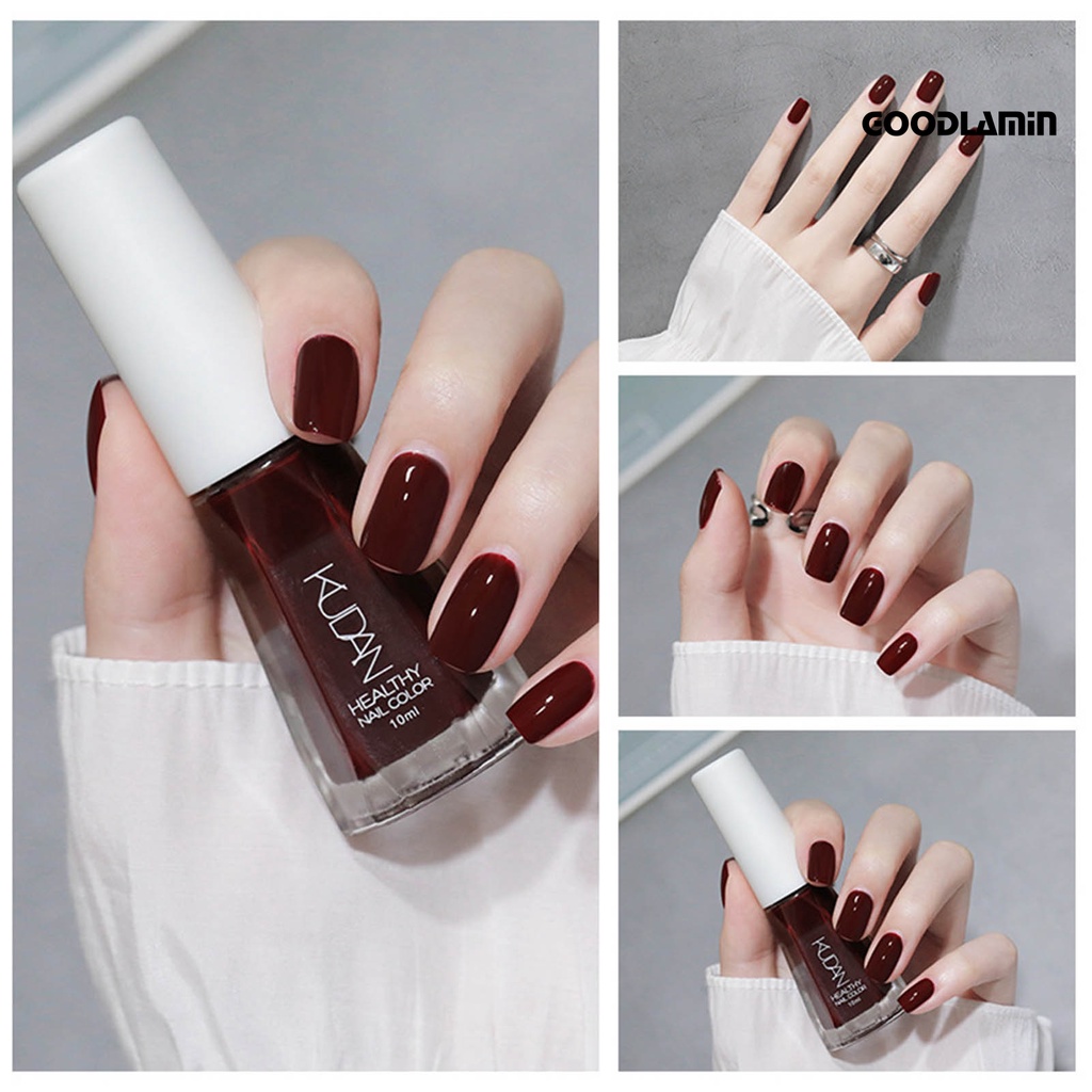 Sơn Móng Tay 10ml Nhanh Khô Màu Sắc Lấp Lánh Trang Trí Nghệ Thuật Cho Nữ