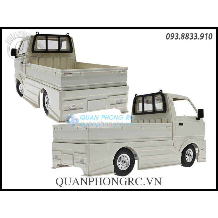 Bộ Body Frame Kits Upgrade For WPL D12 1/10 RC Kei Truck