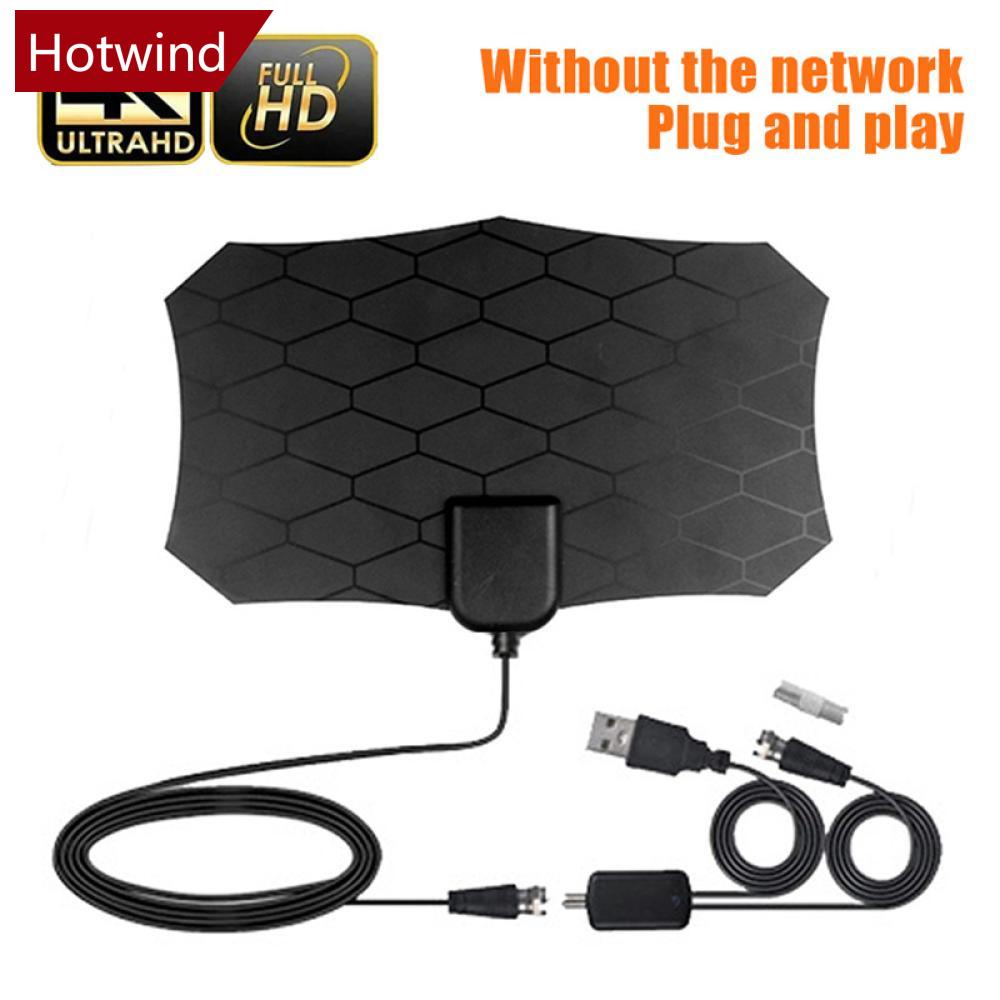 Ăng Ten Khuếch Đại Tín Hiệu Kỹ Thuật Số HDTV Phạm Vi 800 Dặm 4K 1080P D7I5 Và Phụ Kiện