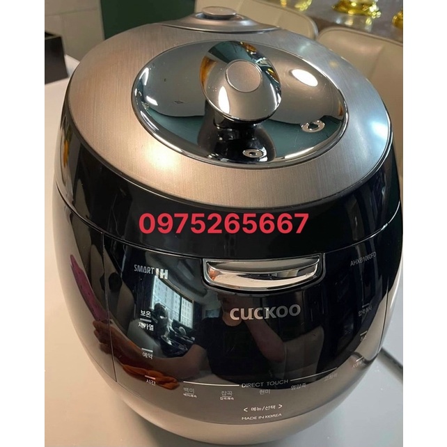 NỒI CƠM ĐIỆN CUCKOO CAO TẦN CRP-AHXB1060FB 1.8L NỘI ĐỊA HÀN QUỐC_10 người[Hàng Chính Hãng]