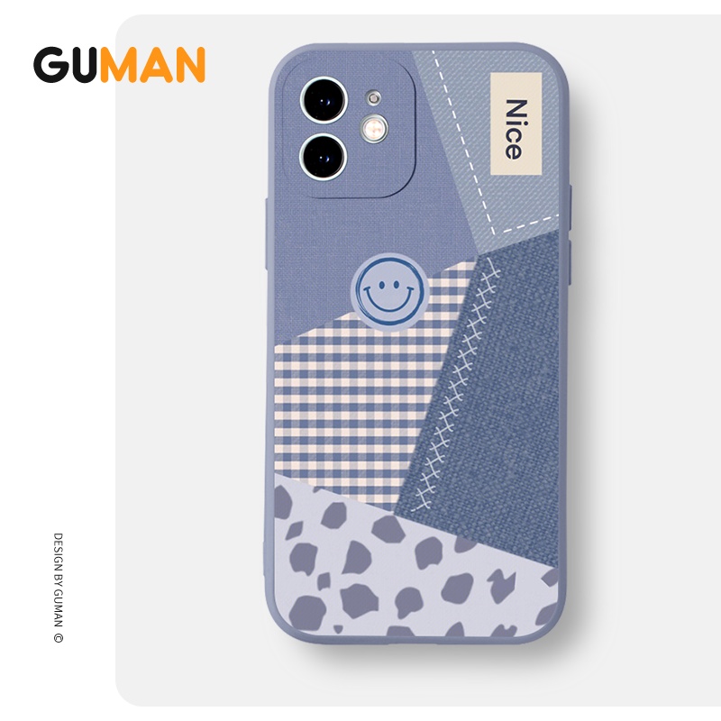 Ốp lưng GUMAN hình mềm chống bẩn dễ thương đẹp cho iPhone 14 13 12 11 Pro Max SE 2020 X XR XS 8 7 6S 6 Plus kute XYB725