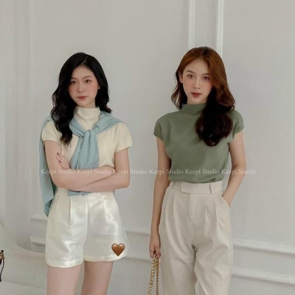 Áo Len Tay Hến Keepi Studio, Không Bai Nhão, Không Xù Lông, Không Phai Màu