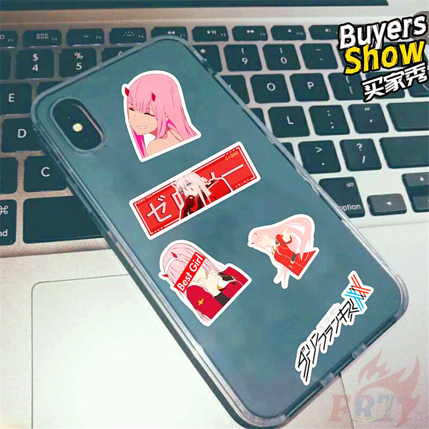❉ DARLING in the FRANXX - Series 05 Anime ZERO TWO HIRO ICHIGO GORO MIKU Stickers ❉ 50Pcs/Set DIY Fashion Waterproof Decals Doodle Stickers