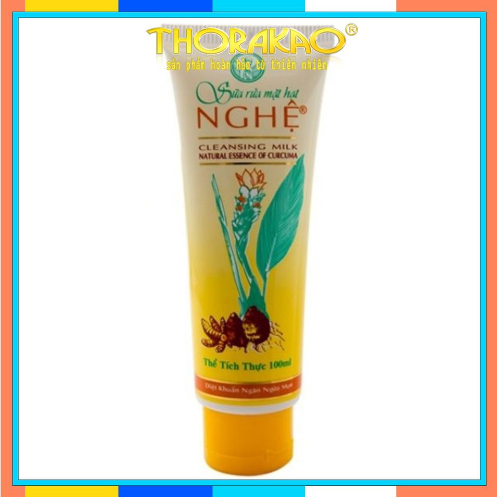 CHÍNH HÃNG SỮA RỬA MẶT HẠT NGHỆ THORAKAO 100G