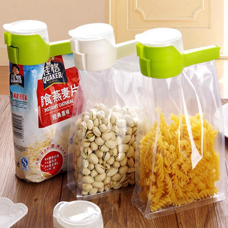 Nắp Kẹp ANAEAT Hỗ Trợ Đóng Kín Túi Giúp Đổ Thực Phẩm Dễ Dàng Và Bảo Quản Tốt