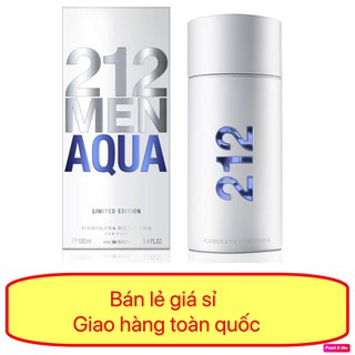 [CHUYÊN SỈ] Combo 10 chai Nước hoa nam 212 Aqua Men 100ml nước hoa thơm hương thơm nam tính