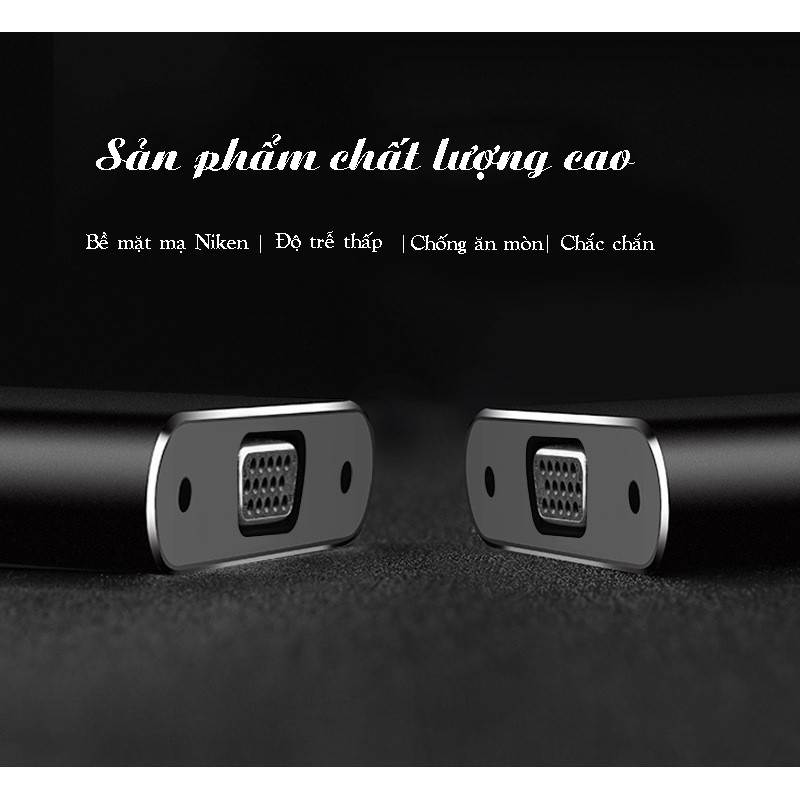 Cáp chuyển đổi HDMI sang VGA và Audio 3.5mm vỏ nhôm