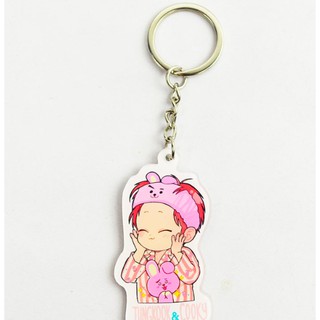 Móc khoá Bangtan mặc pijama