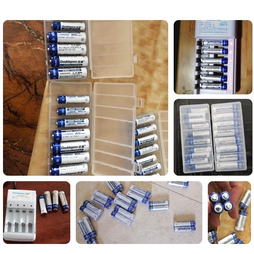 Pin  AAA, pin  AA sạc lại- Pin Doublepow siêu bền