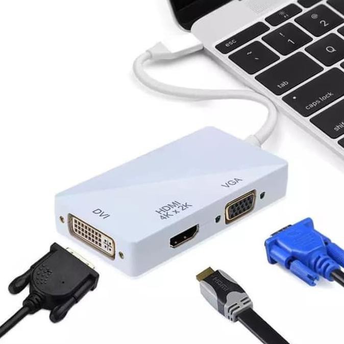 Cáp Chuyển Đổi Thunderbolt Mini Display Port Sang Hdmi Vga Dvi Mac