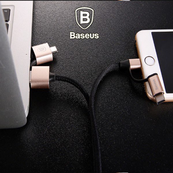 Dây cáp sạc và đồng bộ đa năng 5 in 1 Type-C - Lightning - Micro USB - Type-C OTG Baseus Multifunctional - Chính hãng