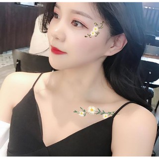 10 mã hình xăm dán hoa đặc biệt dành cho nữ