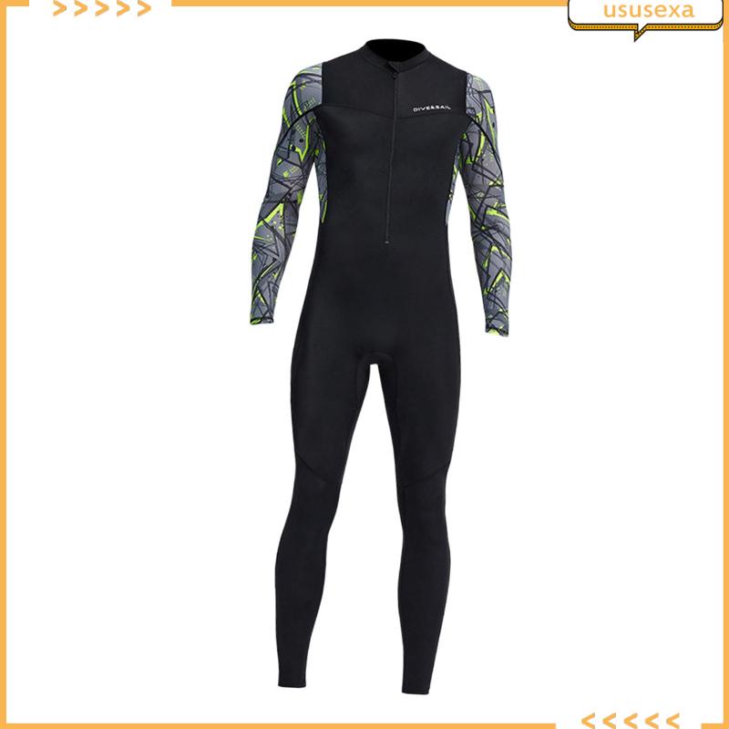 Bộ Đồ Lặn Một Mảnh Có Khóa Kéo Trước Siêu Co Giãn Cho Nam