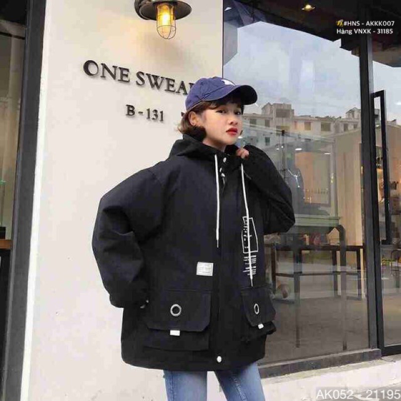 🌈𝐆𝐈𝐀́ 𝐗𝐔̛𝐎̛̉𝐍𝐆💢 052 Áo Khoác Jackets KaKi 2 Lớp Túi In Chữ Siêu Hot | BigBuy360 - bigbuy360.vn