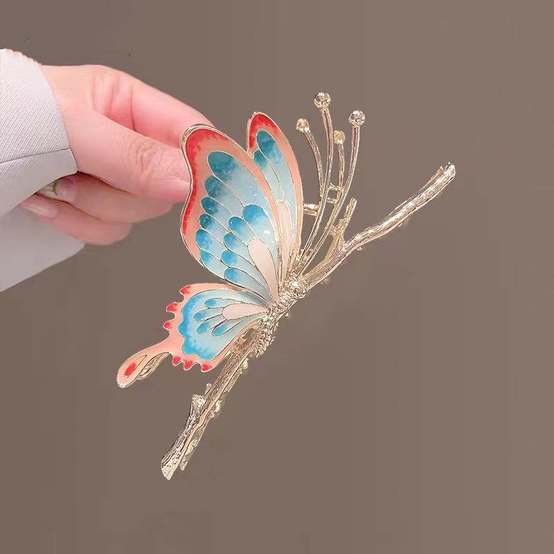 Kẹp Tóc Hình Bướm Nhiều Màu Dễ Thương Lãng Mạn