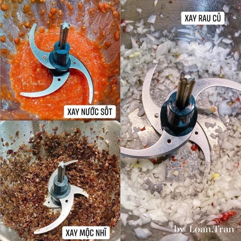Máy Xay thịt MORPHY RICHARD đa năng  xay thịt, làm ruốc, bóc tỏi siêu nhanh