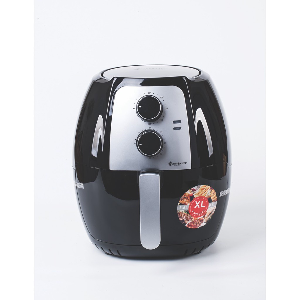 Nồi Chiên Không Dầu Chef & chef 6,5l  Hàng Chuẩn Chính Hãng Nội Bảo Hành Công Ty