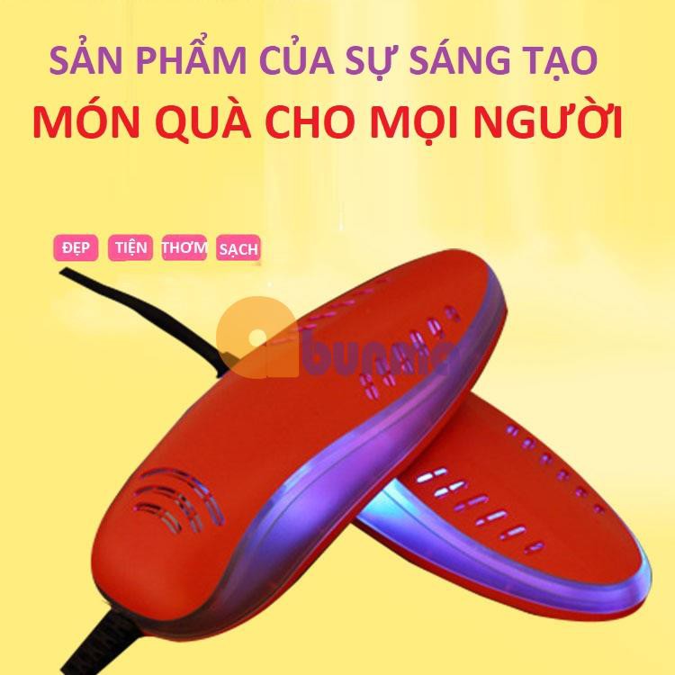 Máy sấy khô giầy khử mùi hôi giày kute có đèn led siêu đẹp