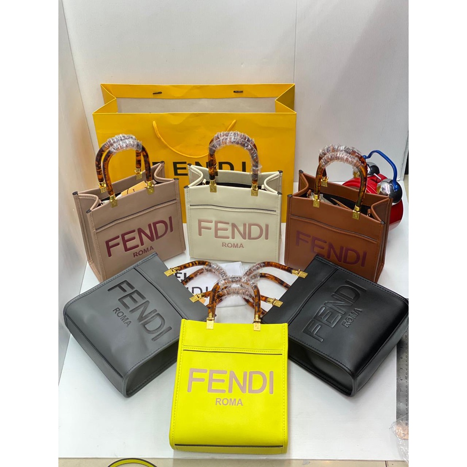 Túi mini Fendi sunshine shopper