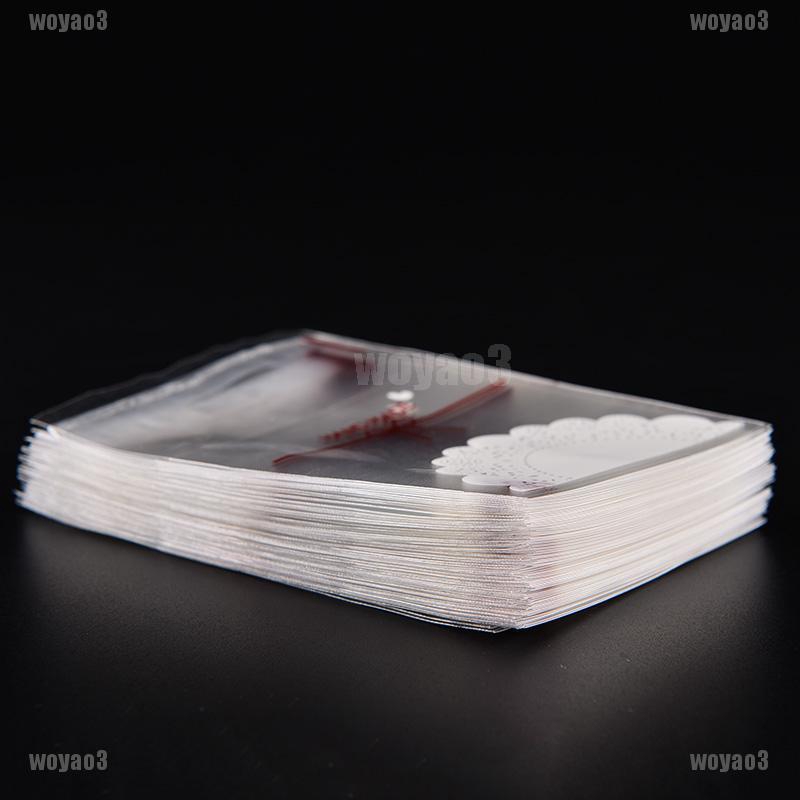 100 Túi OPP Dễ Thương Kích Thước 10X10X