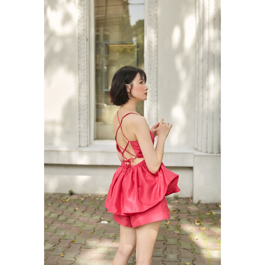 Modesty - Áo 2 dây đan lưng Dosnu Top