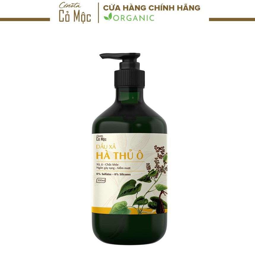 Dầu xả hà thủ ô Cenota 300ml cho mái tóc suôn mượt, chắc khỏe, giảm gãy rụng - Mã DR39