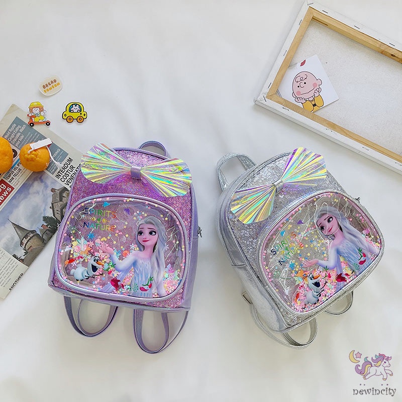 Balo đi học in hoạt hình thời trang Hàn Quốc cho bé gái