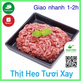 Thịt Heo Tươi Xay Mỗi Ngày, Thịt Sạch, Vô Khay Hút Chân Không Đam Bảo Vệ Sinh An Toàn Thưc Phẩm, Giao Nhanh 1-2h {HCM}
