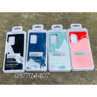 Ốp lưng silicon chống bẩn cho Samsung Note 20 Ultra, Note 20 Ultra 5G